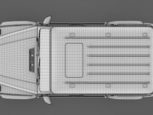 mercedes-benz g 550 w464 2018 Model 3D