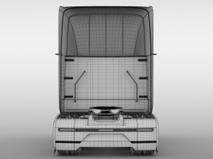 tesla semi 3axis 2018 3D Model