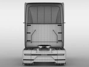 tesla semi 3axis 2018 3D Model