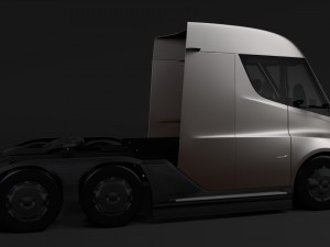 tesla semi lr 2018 3D Model