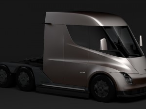 tesla semi lr 2018 3D Model