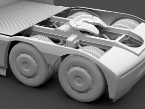 tesla semi lr 2018 3D Model
