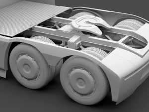 tesla semi lr 2018 3D Model