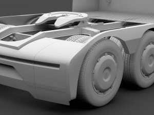 tesla semi lr 2018 3D Model