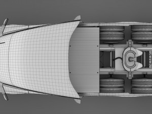 tesla semi lr 2018 3D Model
