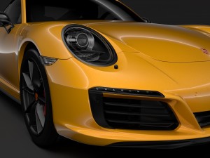 porsche 911 carrera t coupe 991 2018 Modelo 3D