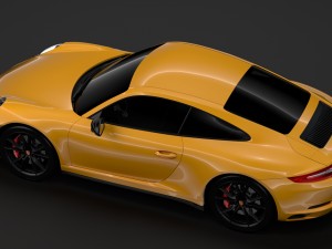 porsche 911 carrera t coupe 991 2018 Modelo 3D