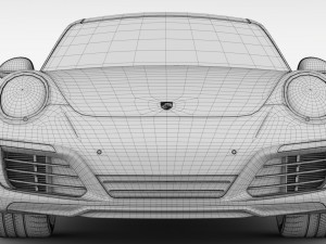 porsche 911 carrera t coupe 991 2018 Modelo 3D