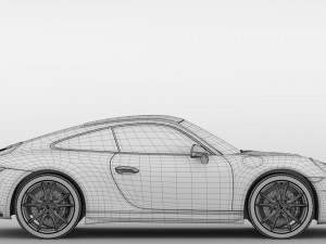 porsche 911 carrera t coupe 991 2018 Modelo 3D