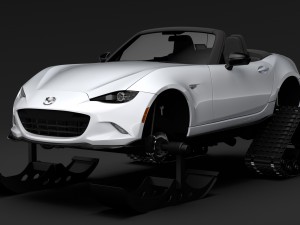 mazda mx 5 maita club ski 2018 3D Model