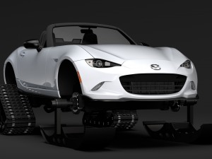 mazda mx 5 maita club ski 2018 3D Model