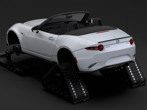 mazda mx 5 maita club ski 2018 3D Model