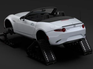 mazda mx 5 maita club ski 2018 3D Model