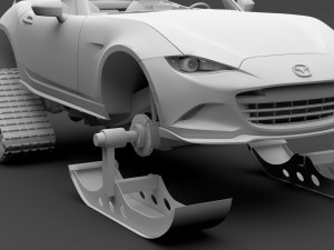 mazda mx 5 maita club ski 2018 3D Model