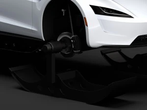 tesla roadster ski 2018 3D Model