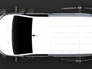 toyota proace van ski 2018 Modelo 3D