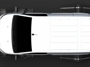 toyota proace van ski 2018 3D Model