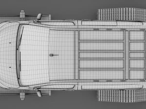 toyota proace van ski 2018 3D Model