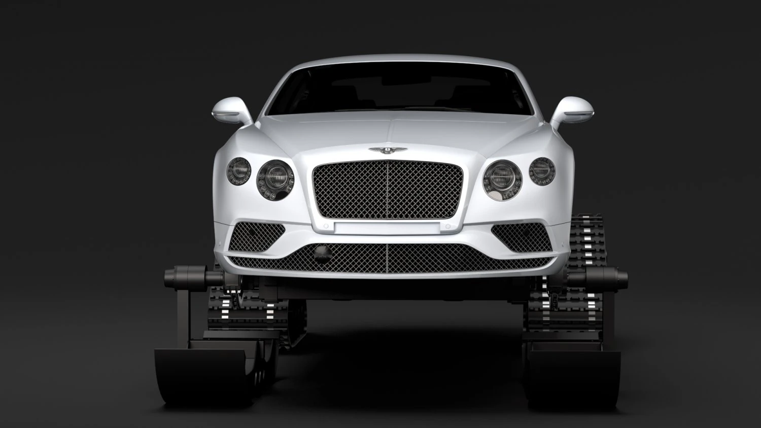 bentley continental gt ski 2018 3D Model .c4d .max .obj .3ds .fbx .stl .blend 
