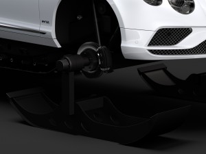 bentley continental gt ski 2018 3D-Modell