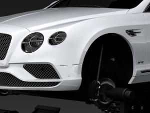 bentley continental gt ski 2018 3D Model