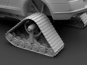 bentley continental gt ski 2018 3D Model