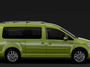 volkswagen caddy maxi 2018 3D Model