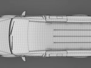 volkswagen caddy maxi 2018 3D Model