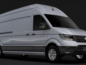 wv crafter van l3h3 2018 3Dモデル