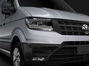 wv crafter van l3h3 2018 3D Model