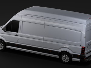 wv crafter van l3h3 2018 3D Model