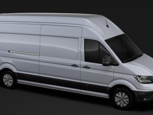 wv crafter van l3h3 2018 3D Model