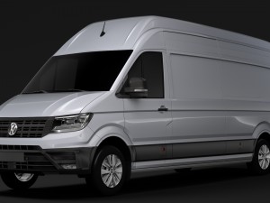 wv crafter van l3h3 2018 3D Model