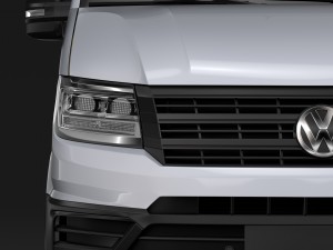 wv crafter van l3h3 2018 3D Model