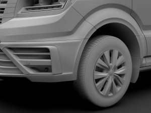 wv crafter van l3h3 2018 3D Model