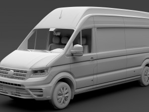 wv crafter van l3h3 2018 3D Model