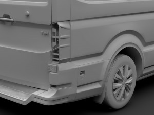 wv crafter van l3h3 2018 3D Model