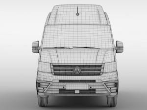wv crafter van l3h3 2018 3D Model