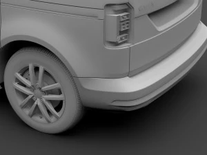 caddy volkswagen 2018 Modello 3D