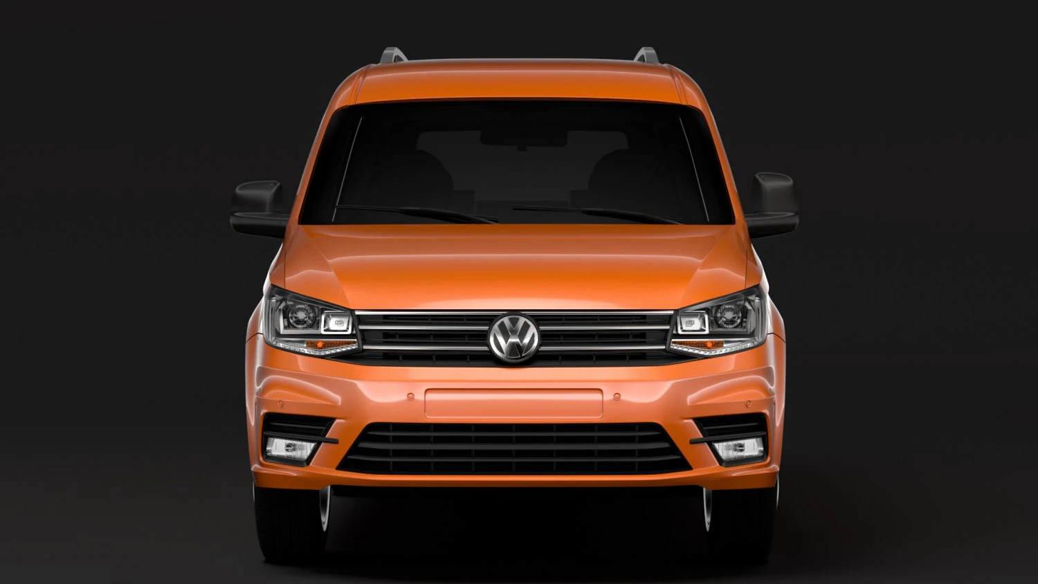 volkswagen caddy maxi crew bus 2018 3D Model .c4d .max .obj .3ds .fbx .stl .blend 