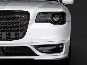 chrysler 300 srt lx2 2018 3D Model