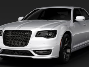 chrysler 300 srt lx2 2018 3D-Modell