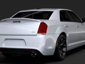 chrysler 300 srt lx2 2018 3D-Modell