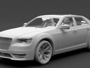 chrysler 300 srt lx2 2018 3D-Modell