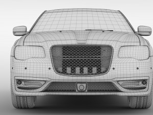 chrysler 300 srt lx2 2018 3D-Modell