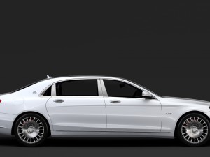 mercedes maybach s 650 x222 2018 3D Model