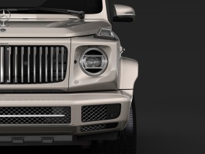 mercedes maybach g 600 w464 2019 3D मॉडल