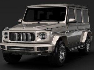 mercedes maybach g 600 w464 2019 Modelo 3D