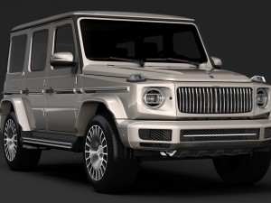 mercedes maybach g 600 w464 2019 Modelo 3D