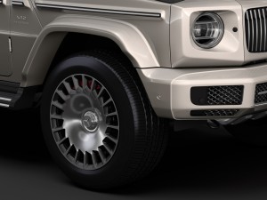 mercedes maybach g 600 w464 2019 Modelo 3D